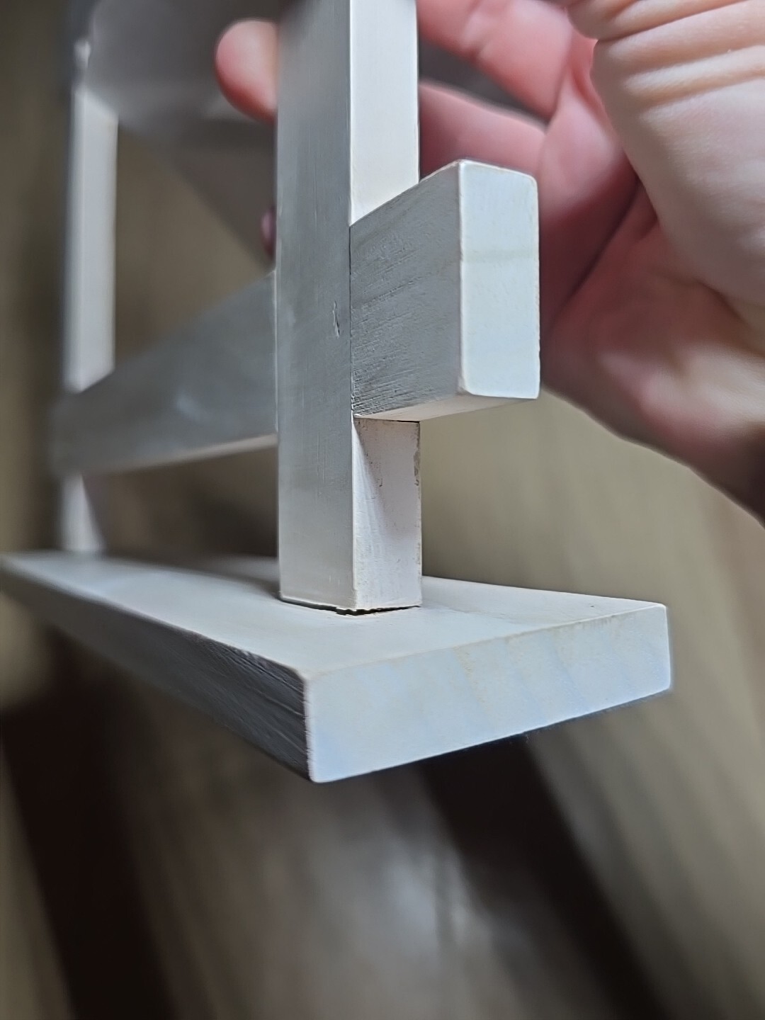 Kohls St. Nicholas square let it snow 4× 6 wooden picture frame Snowflake