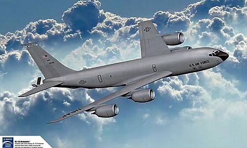 Academy KC-135R Stratotanker USAF - Plastic Model Airplane Kit - 1/144 Scale