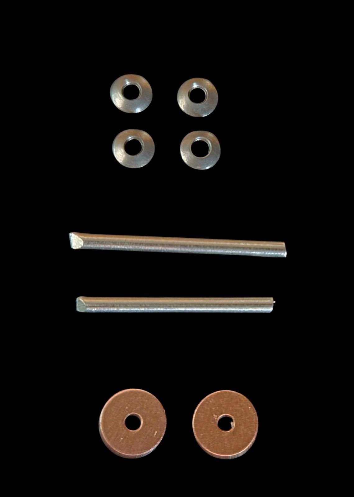 Straight Razor Hardware Pinning Kit (Cup Washers~SS)