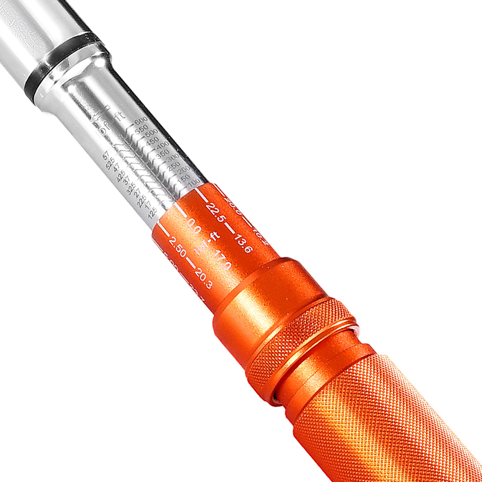 VEVOR Click Torque Wrench 3/4 In Drive 100-600 lbf-ft/136-814N.m Dual-direction