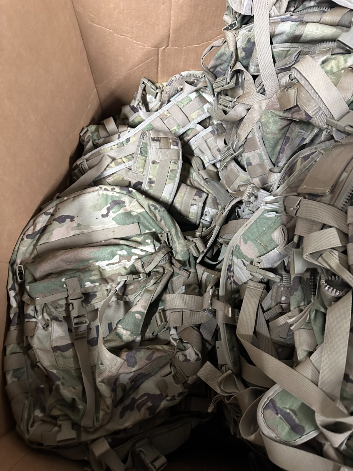 US Army OCP Multicam Molle II Patrol Assault Pack 3Day Backpack Field Bag Ruck