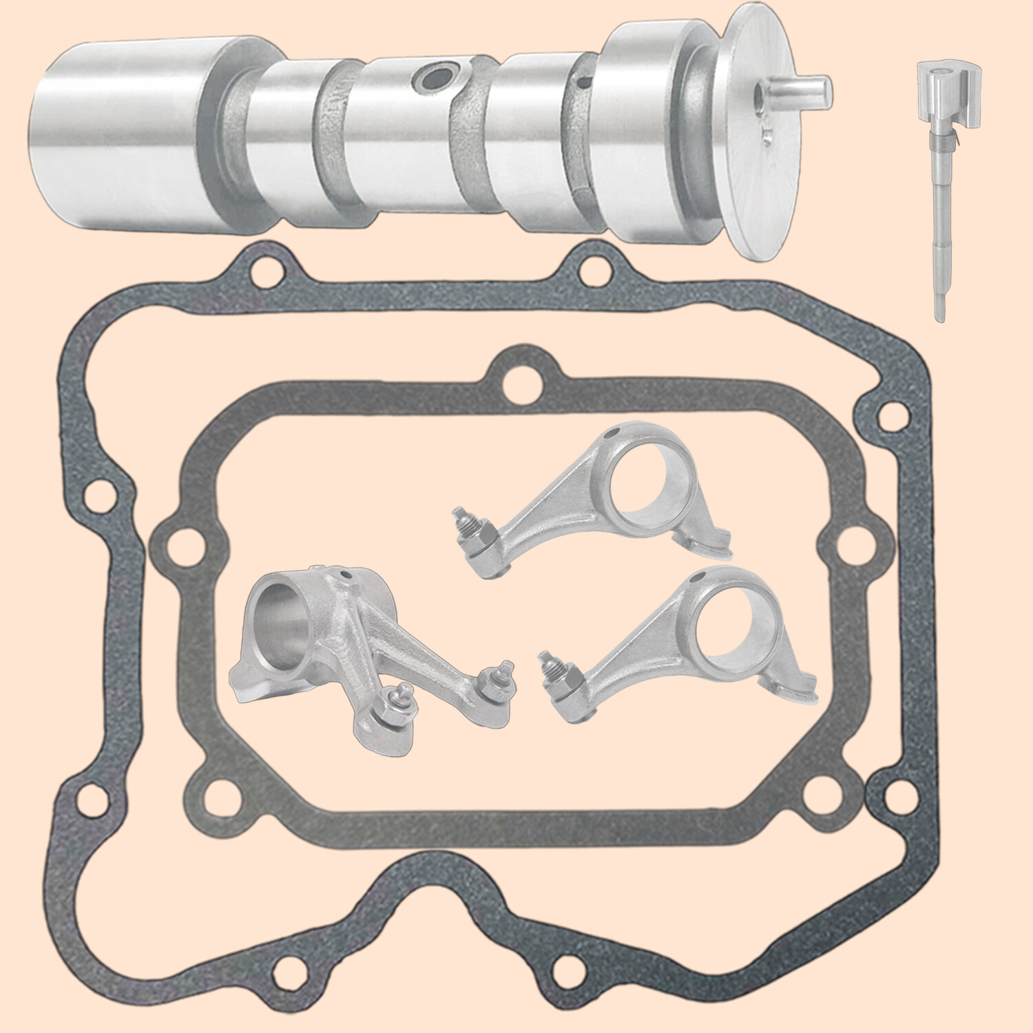 Camshaft & Rocker Arms w/Gasket Kits for Polaris Ranger 400 500 Scrambler 500