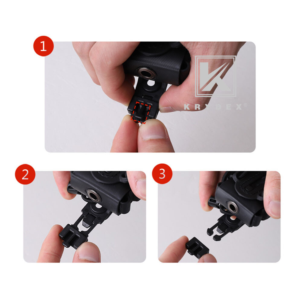 KRYDEX Soft Shell Mag Pouch Magazine Carrier with Clip for 5.56mm 7.62mm 9mm Mag