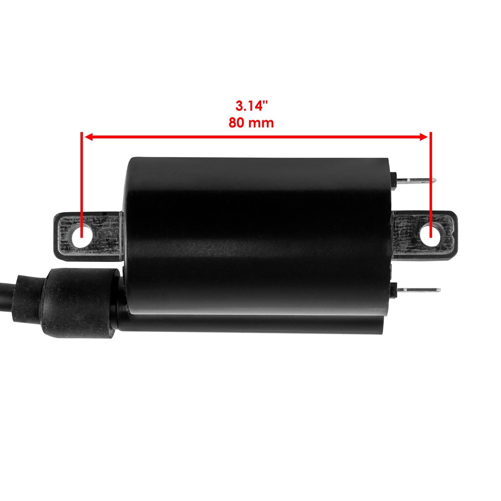 Ignition Coil w/ Spark Plug Boot Cap for Kawasaki KAF620 Mule 4010 Trans 2009-21