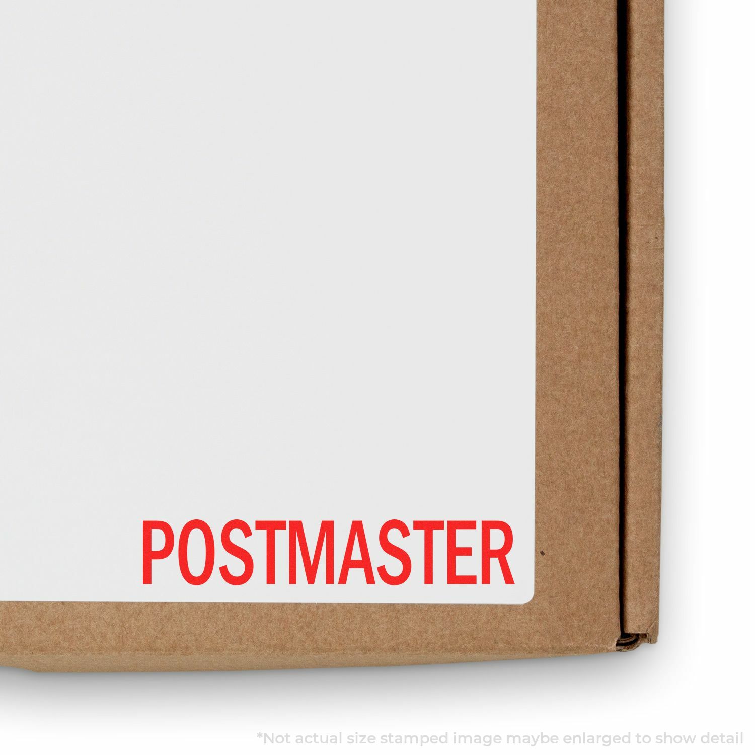 Postmaster Rubber Stamp Post Mail Stamp Office Business Size 1/2" x 1-1/2"