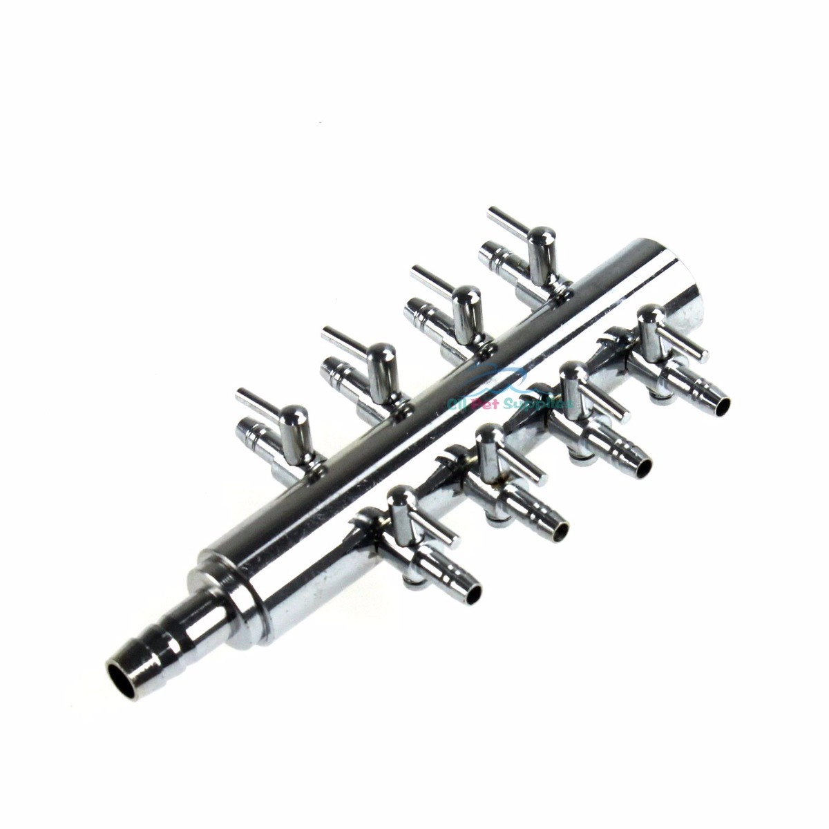 8 Outlet Commerical Air Pump Adjustable Metal Divider Air Splitter  Valves