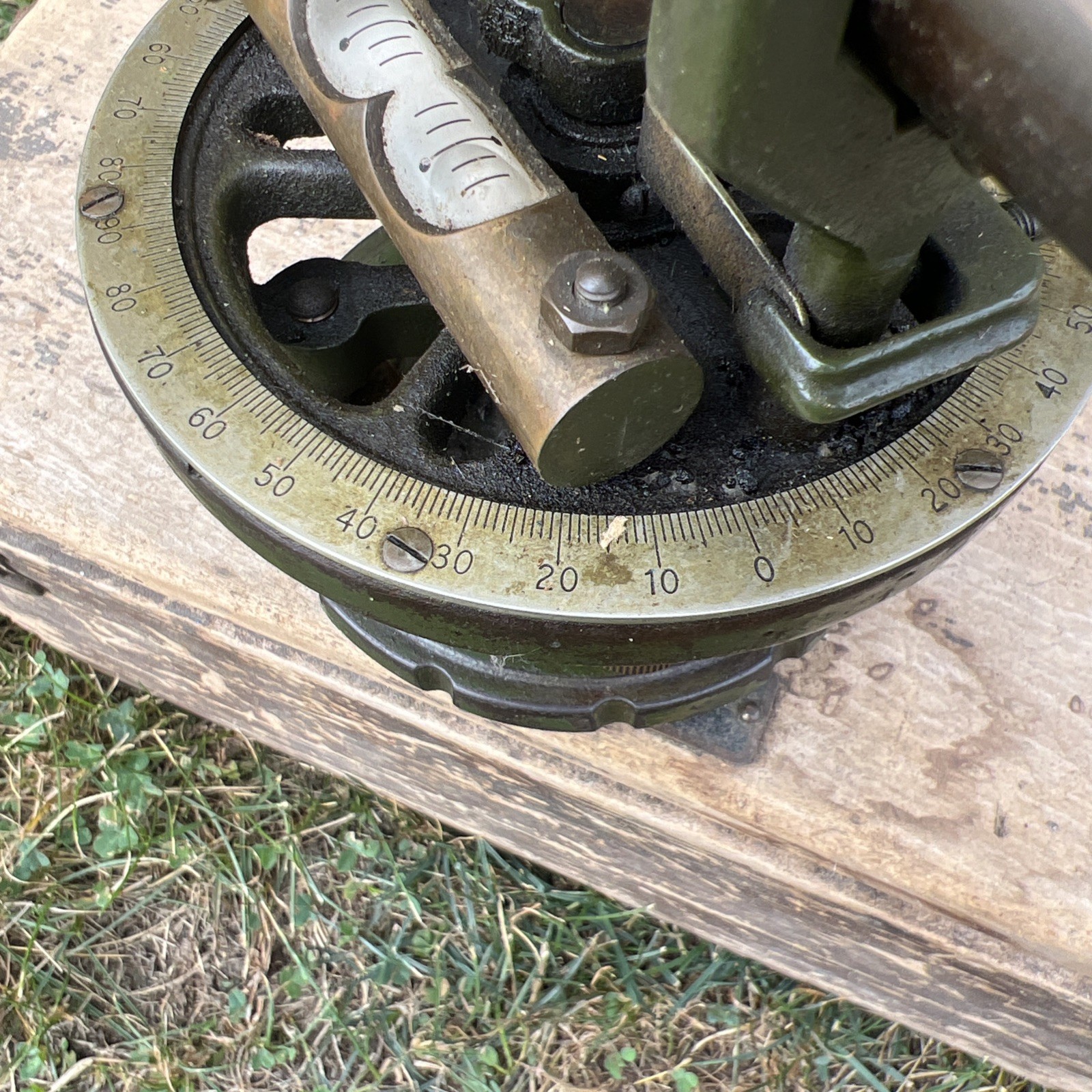 Early 1900’s Geier and Bluhm Surveyors Level with Box