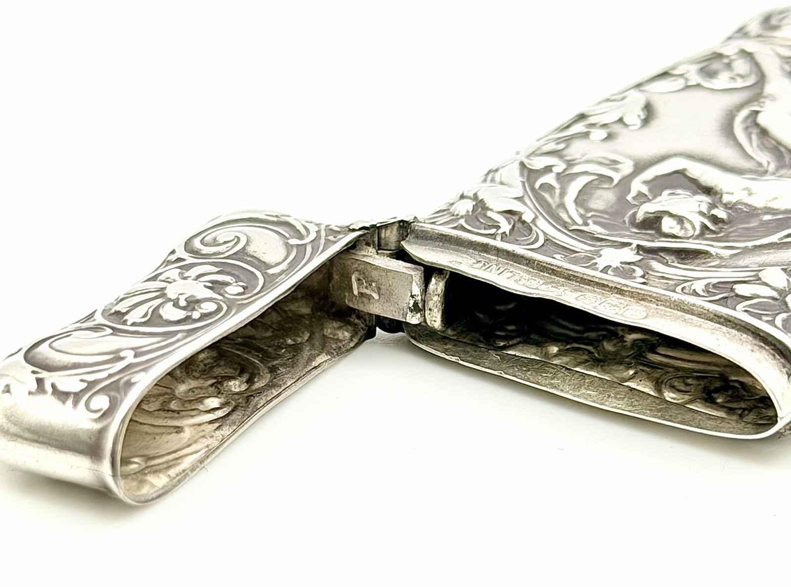 Gorham Sterling Match Safe - Art Nouveau/Jugendstil Design - Antique