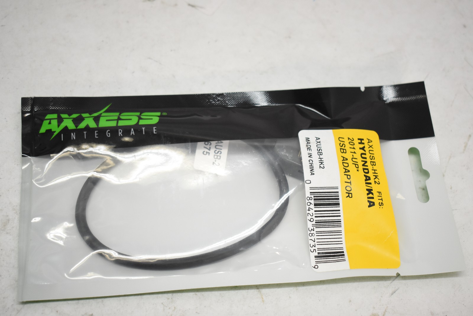 Axxess AXUSB-HK2 USB Adaptor Cable Black Fits Hyundai Kia 2011-Up Car Stereo New