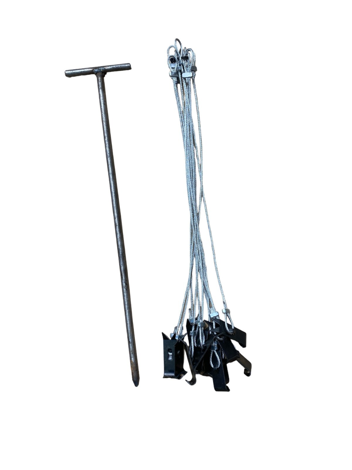 DOZEN Standard Berkshire Talon Stakes w/ Stake Driver ~ Trapping Coyote