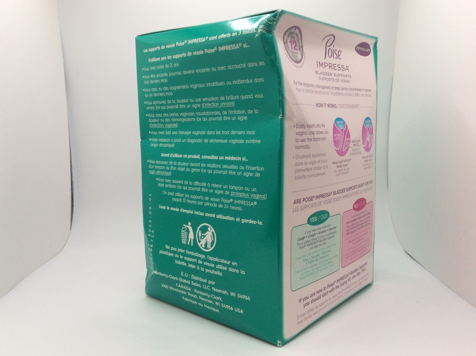 Poise Impressa Bladder Support Tampons, Size 3, 21 Count, FREE SHIPPING🎈2029🎈