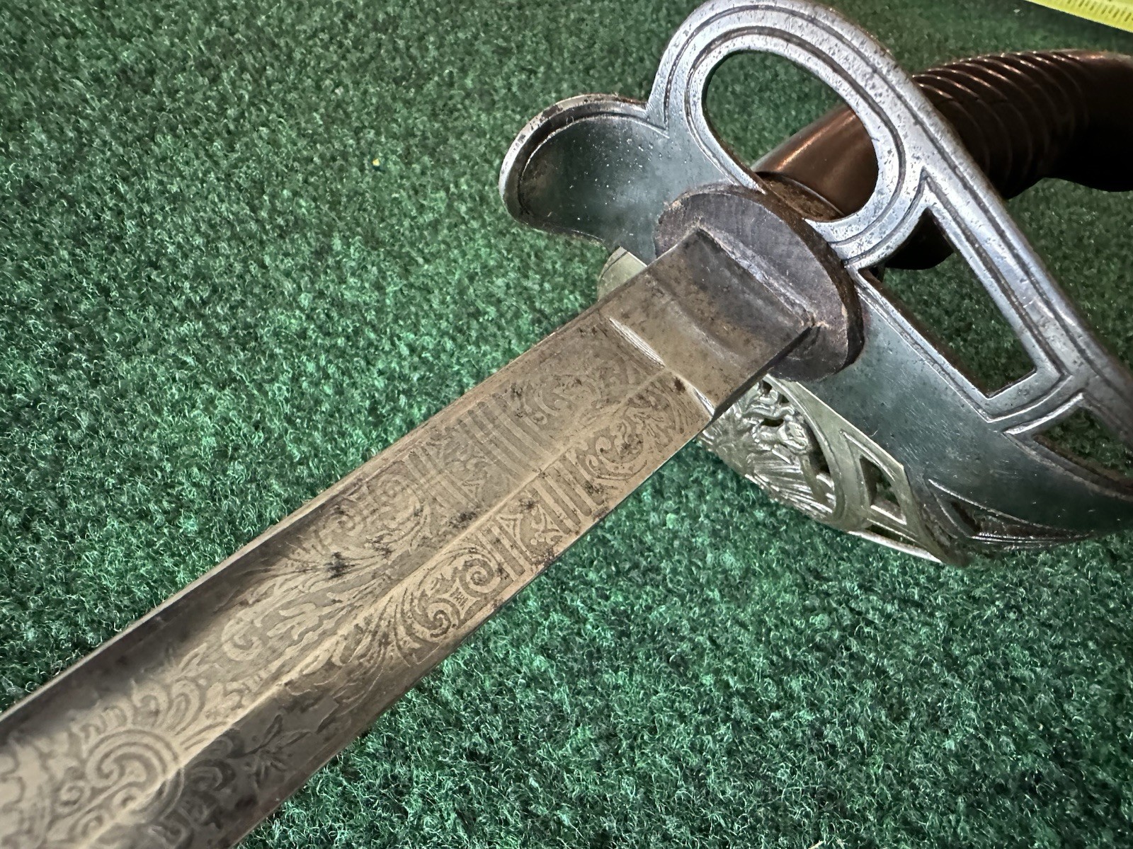 Used Imperial German WWI Prussian Model 1889 Hussar Cavalry Sword