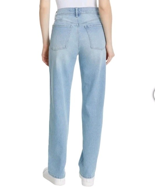 GLORIA VANDERBILT WOMEN'S RELAXED STRAIGHT JEAN HIGH RISE, AUTHENTIC DENIM.