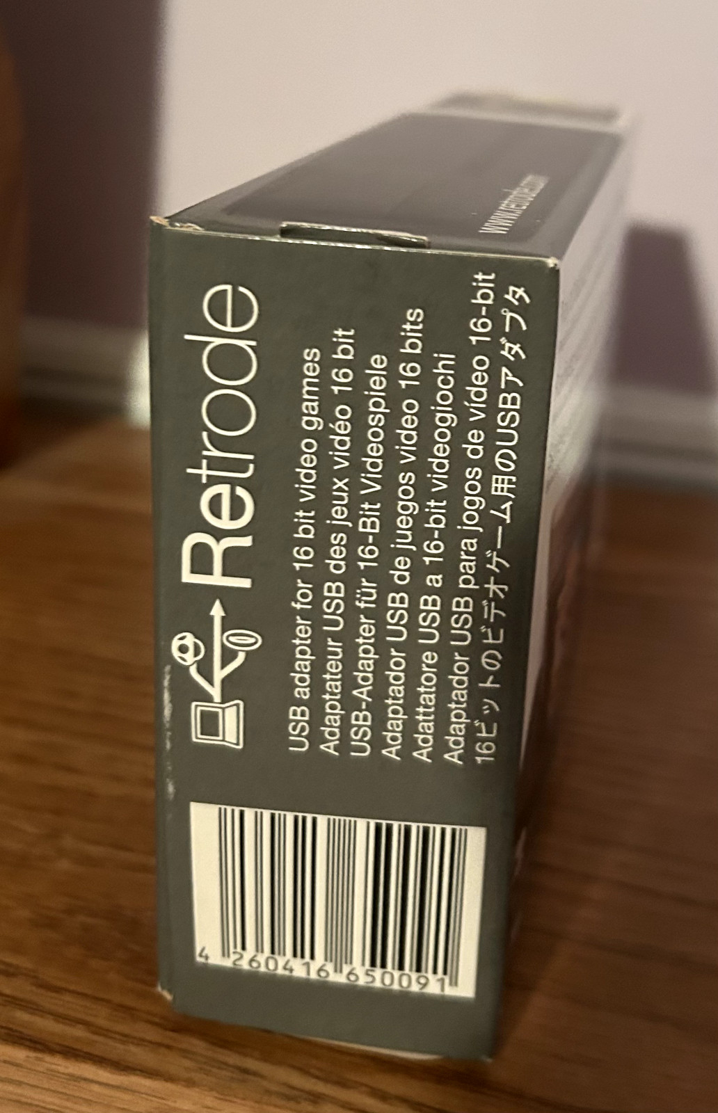 Retrode USB Adapter for Retro Video Games - 16 Bit - Unopened