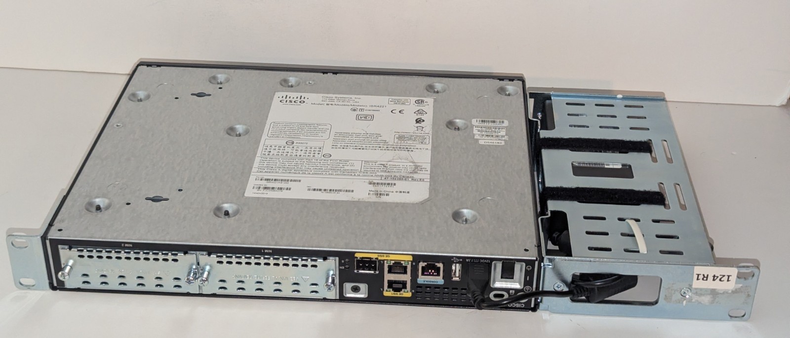 Cisco ISR4221/K9 V03 4200 Series Integrated Service Router w/ Power Supply