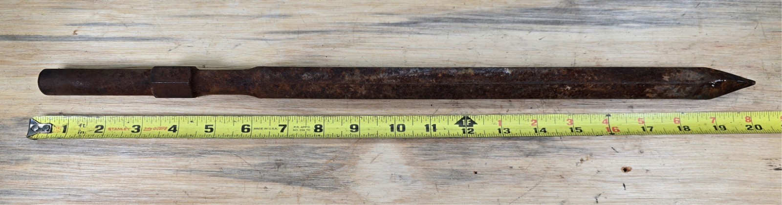 Jackhammer Moil Point Bit Hex Shank Demolition Breaker Tool