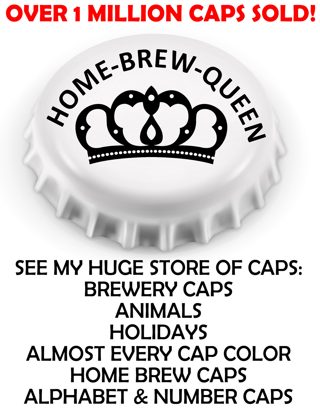 144 Crown Caps for Homebrewing Home Brew Beer Bottle Caps
