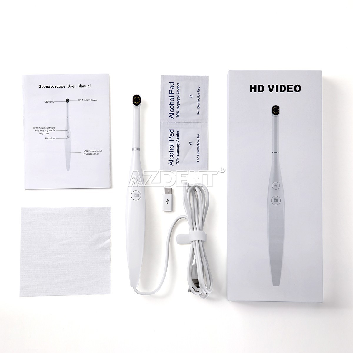 Dental Intraoral Camera USB Digital Imaging Intra Oral HD Camera 8 LED light