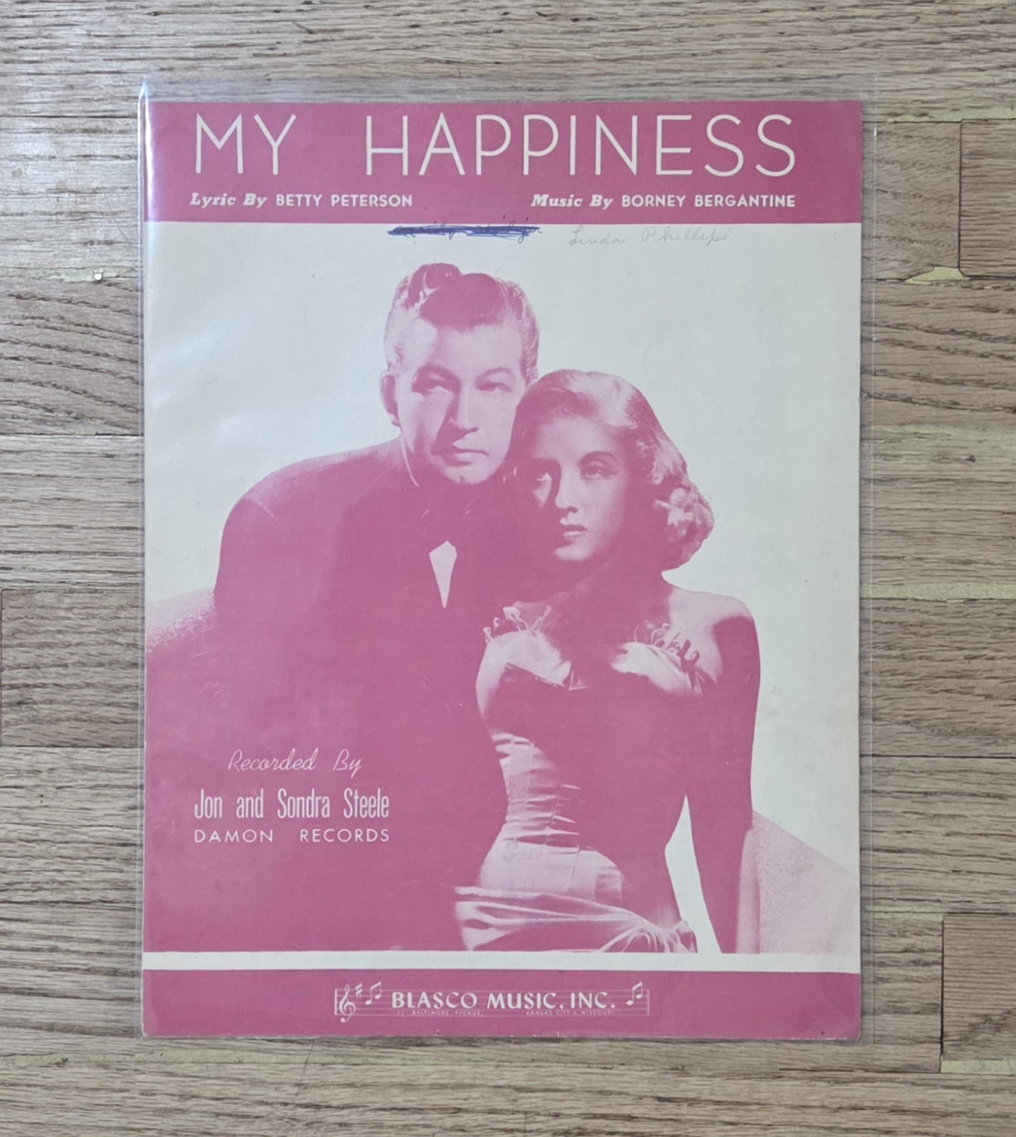 (8) Vintage Music Sheets Lot