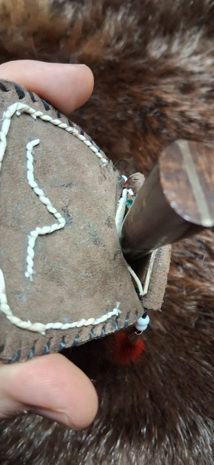 Native American Neck Knife Sheath