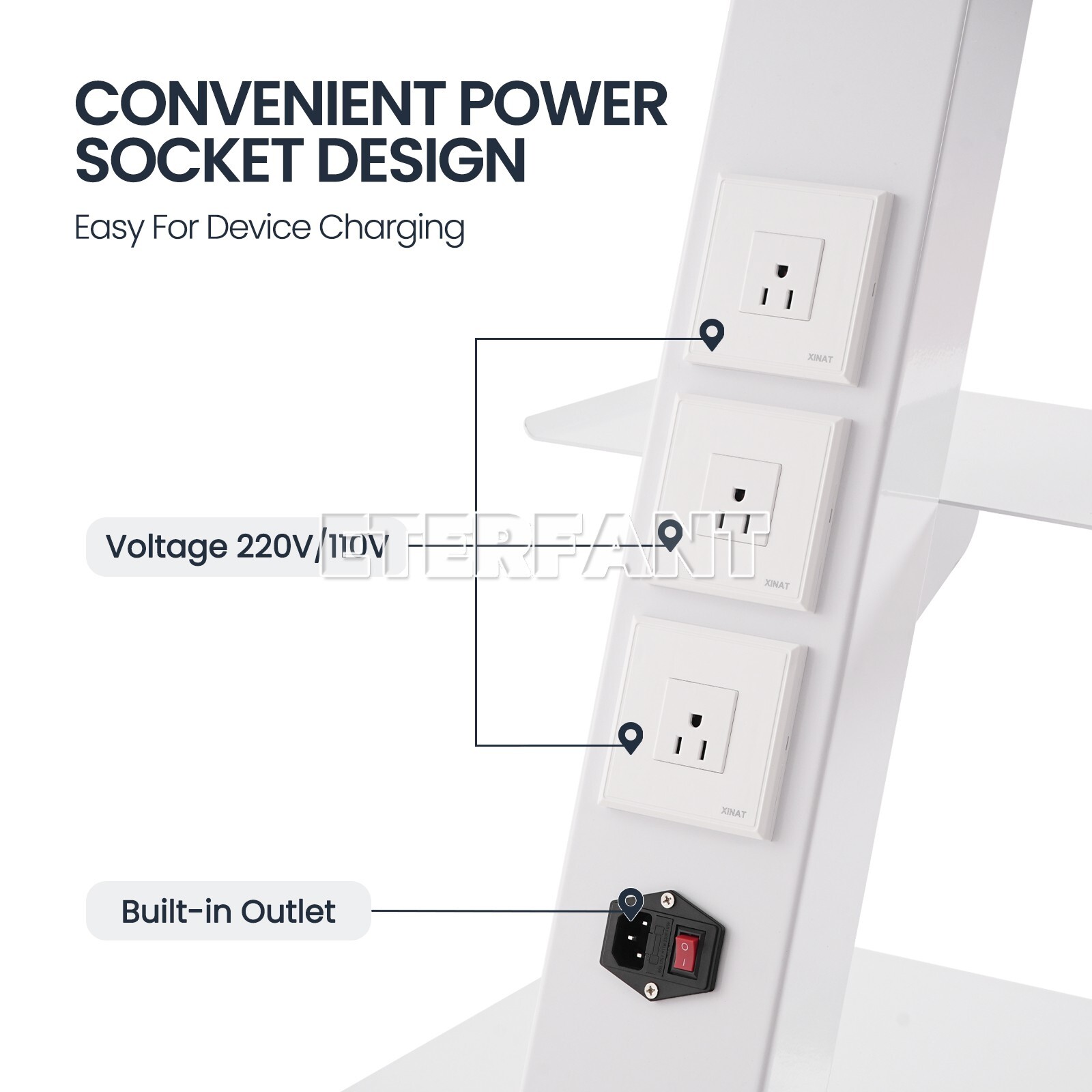 Dental Trolley Mobile Medical Tool Cart Lab Stand 4 Casters Three Layer Serving