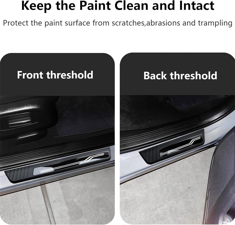 For Honda CR-V CRV Steel Accessories Protector Door Sill Scuff Plate Car Sticker