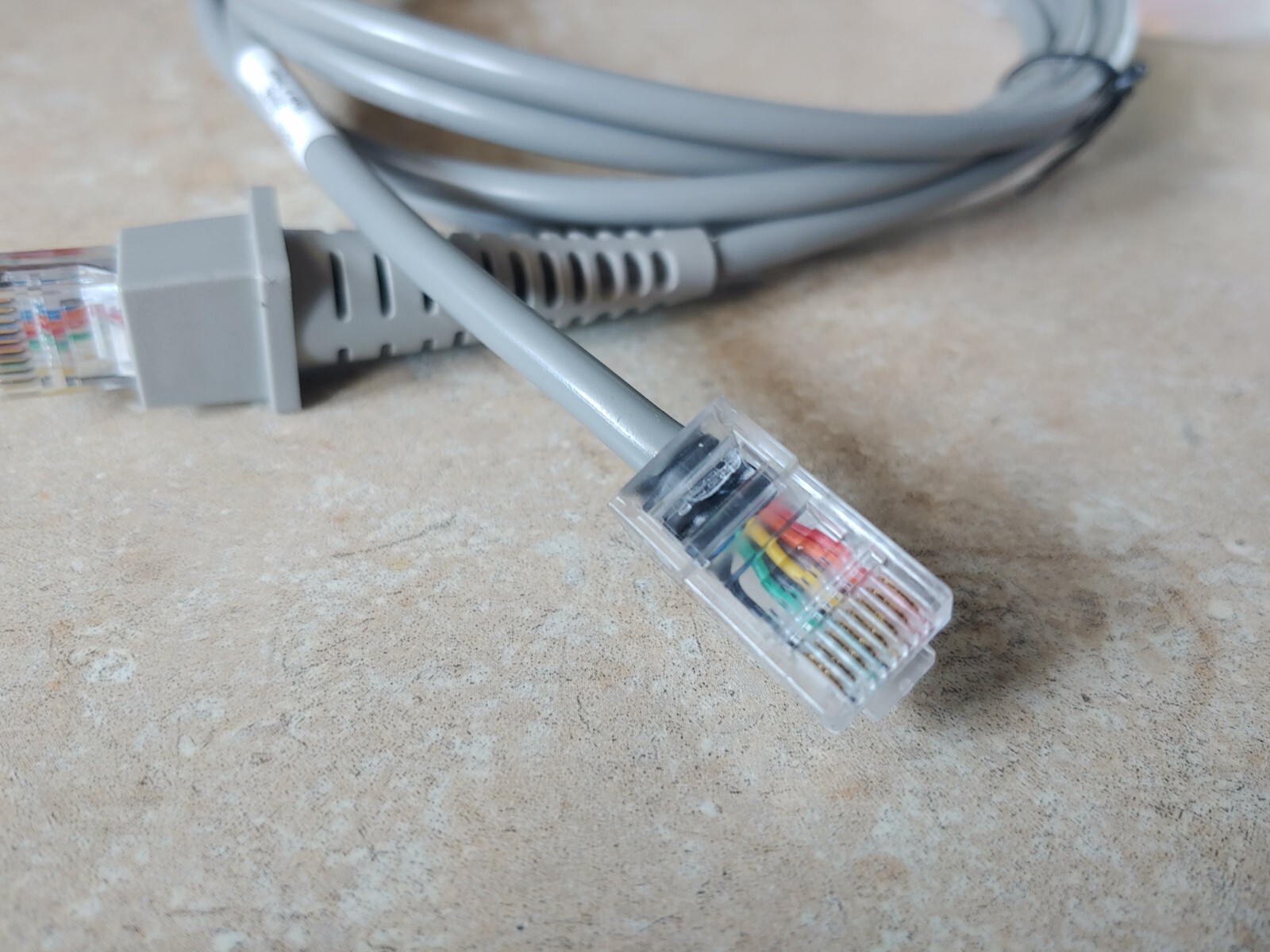 Datalogic Scanner Cable For Verifone Ruby 2, CI, C18 Topaz, XL COM8 RJ50 to RJ45