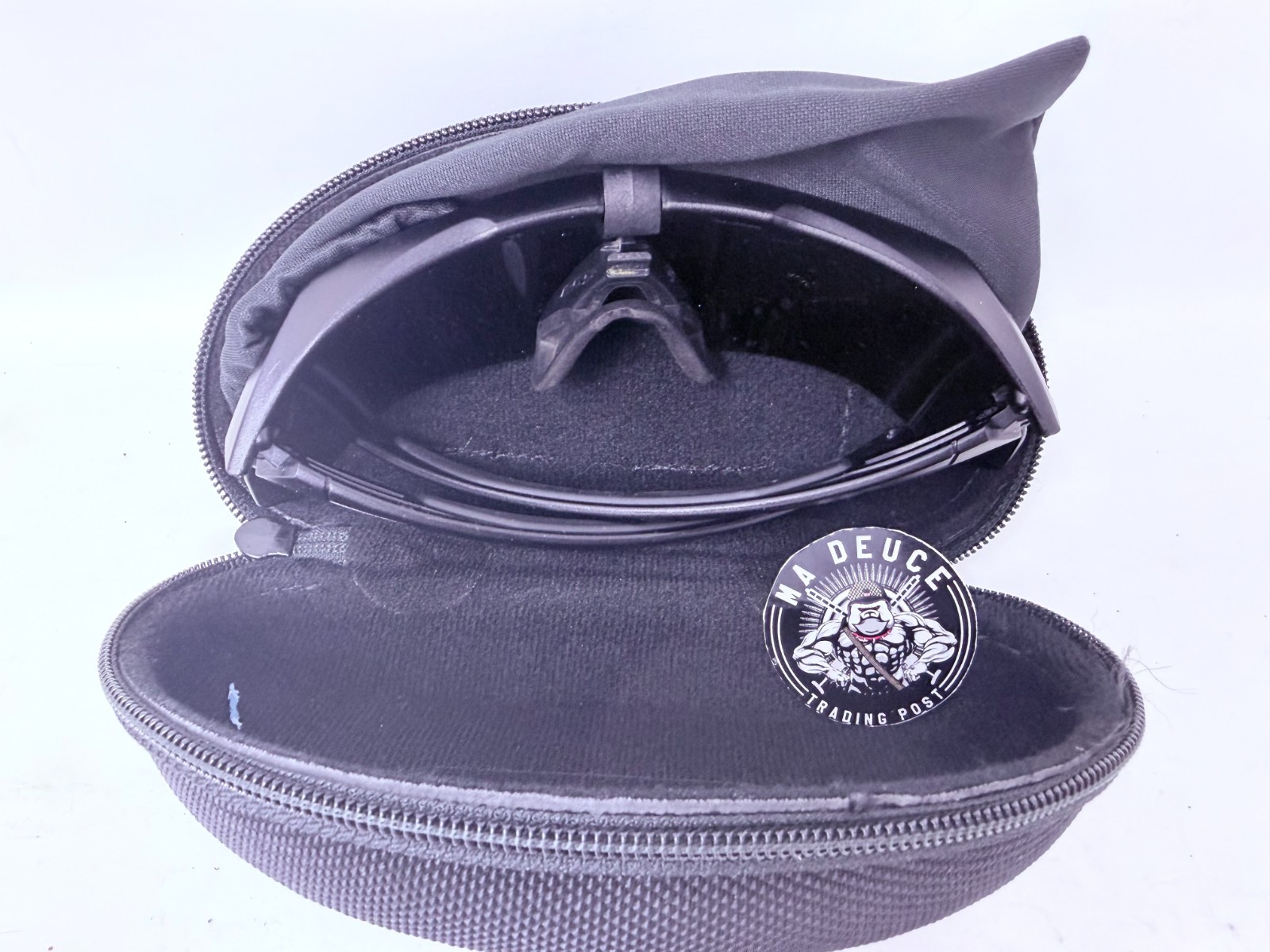 ESS Crossbow Ballistic Glasses Eyepro Black Case Protection Sunglasses