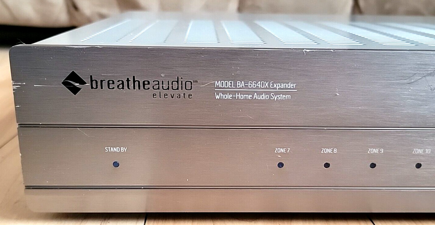 BreatheAudio Elevate BA-6640X Expander Whole Home Audio System - (READ)