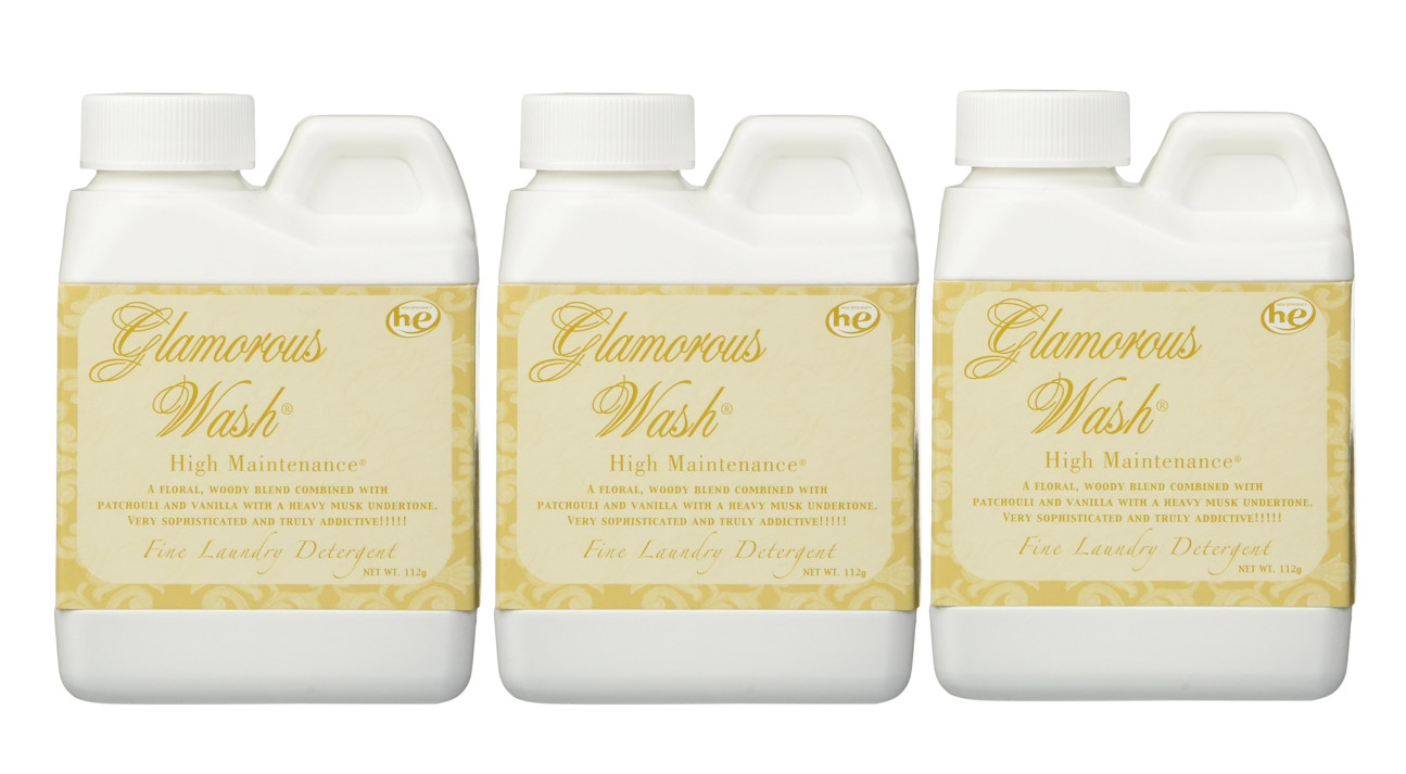 Tyler Glamorous Wash High Maintenance 4oz Fine Laundry Detergent (3 Pack)