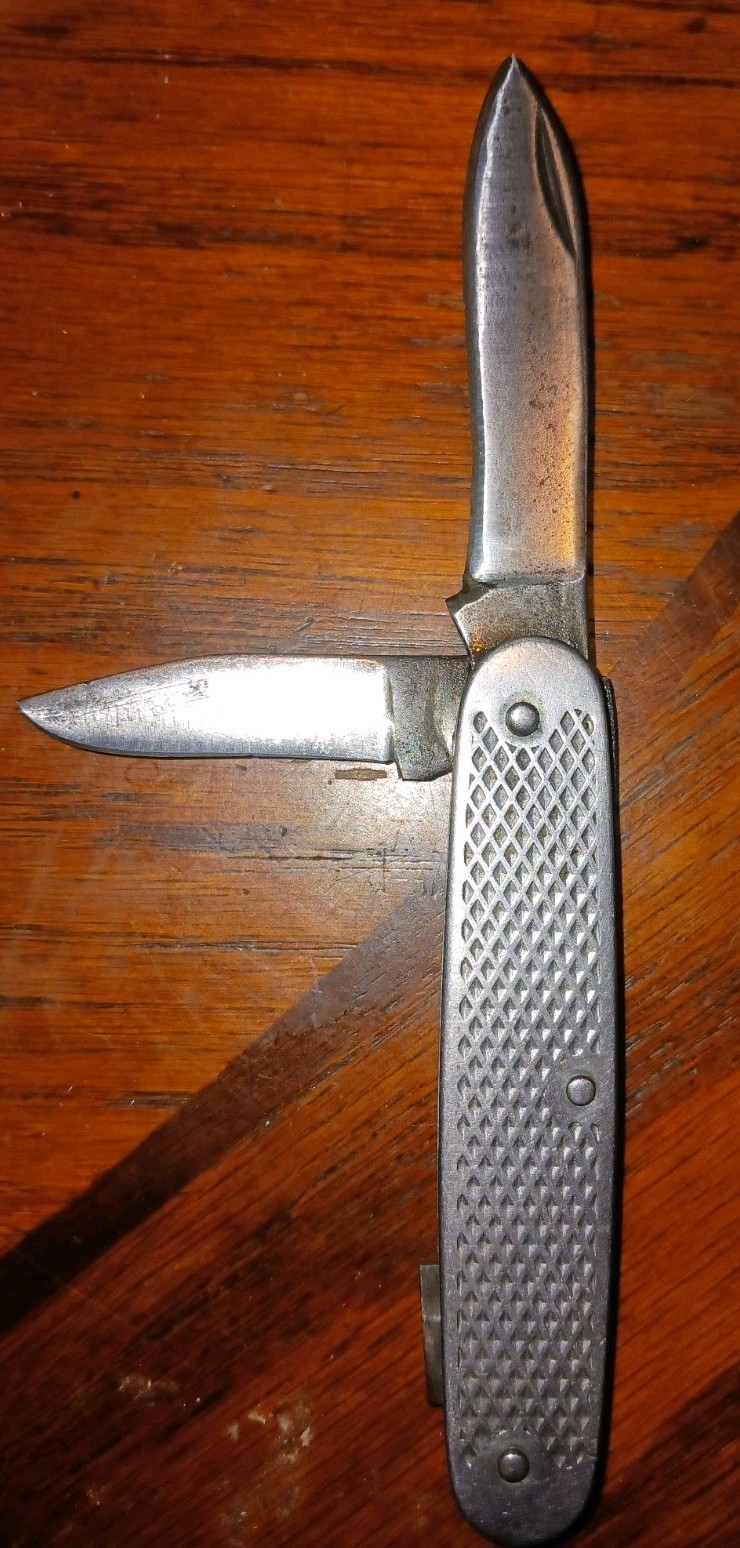 WW2 US Military 3 Blade General Purpose Pocket Knife Original WW2 Army