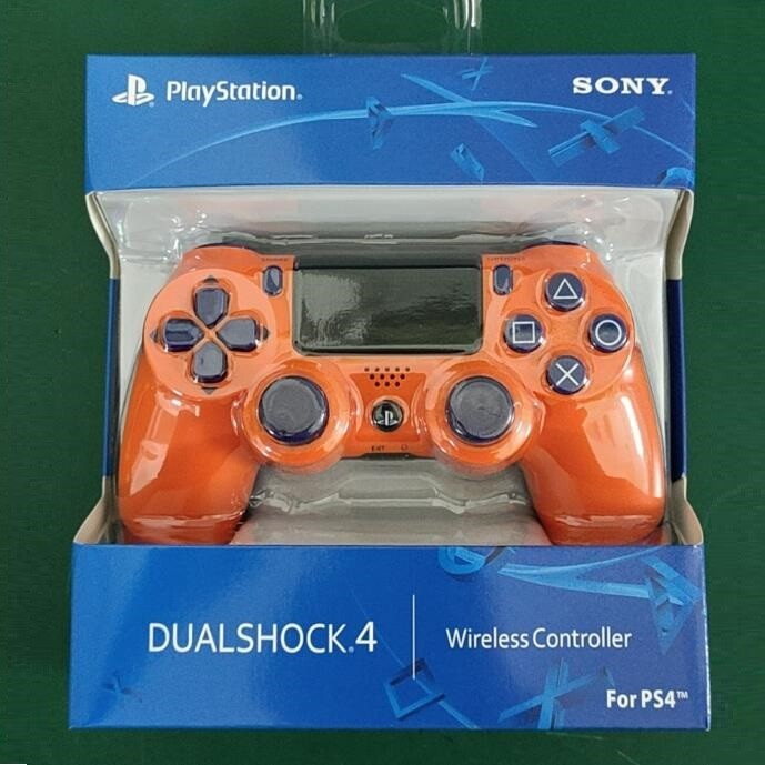 Orange Controller DualShock4 for PlayStation 4 PS4 Wireless Controller Free New