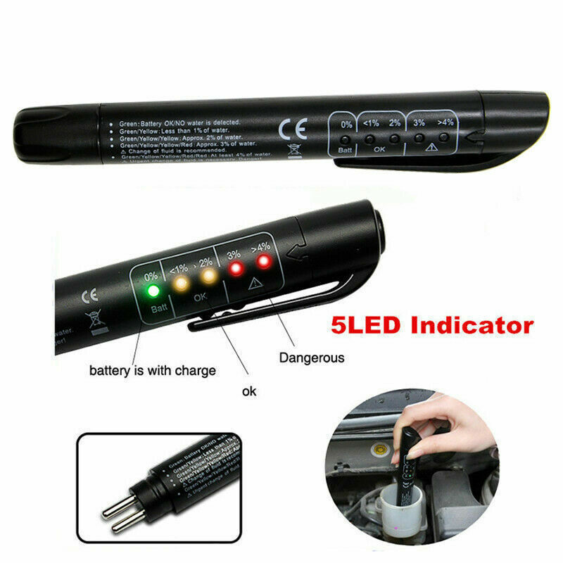 Portable Auto Digital Brake Fluid Liquid Tester Pen Car Oil Testing Tool US