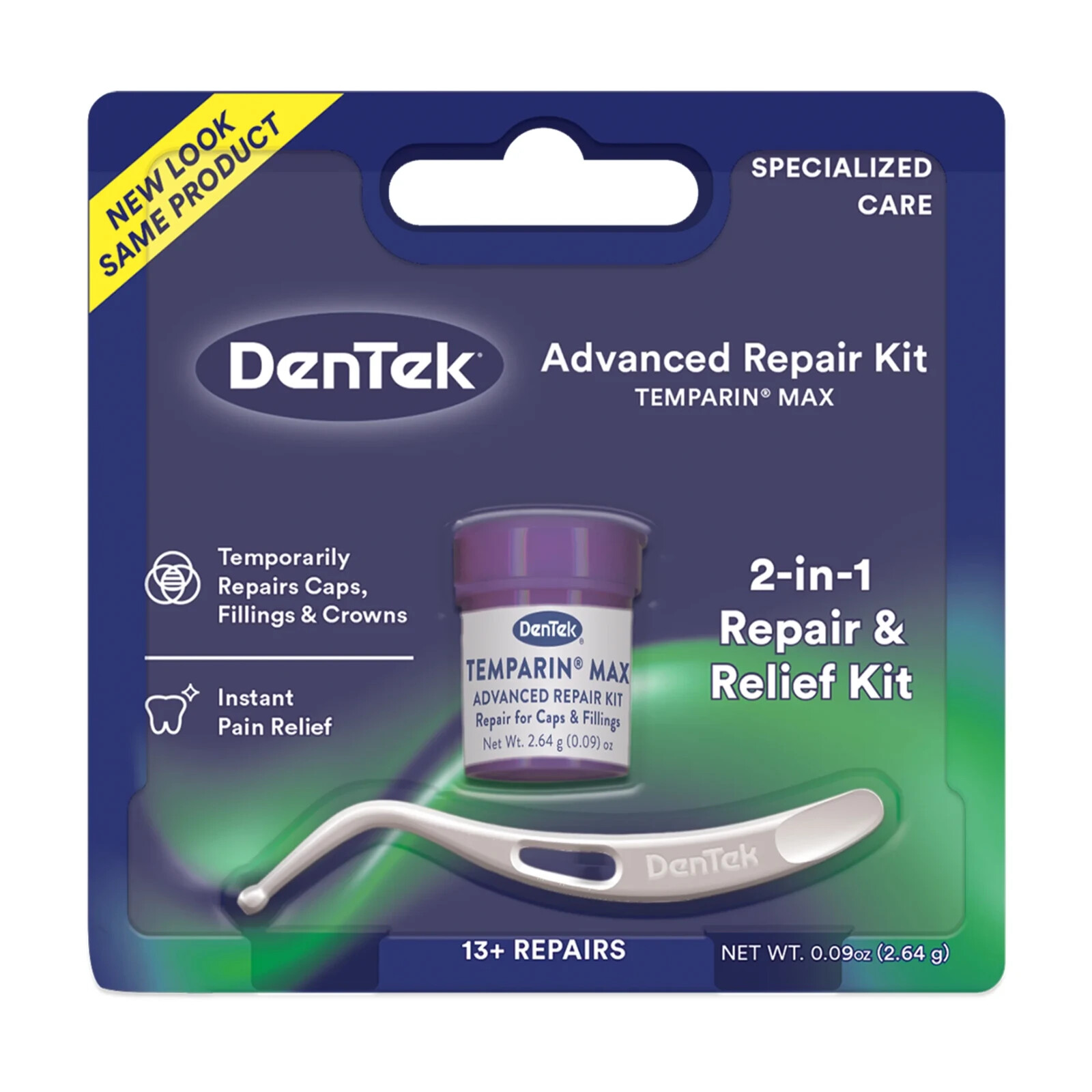 Dentek Temparin Max Advanced Dental Repair Kit, 13+ Repairs - Free Shipping