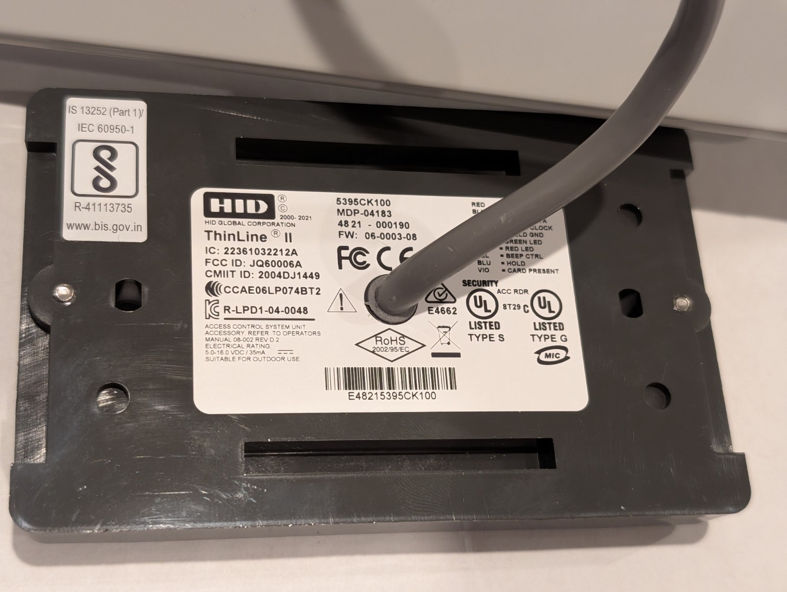 Sure-Fi Portable Access Kit Wiegand DS004 Controller and Remote HID ThinLine II