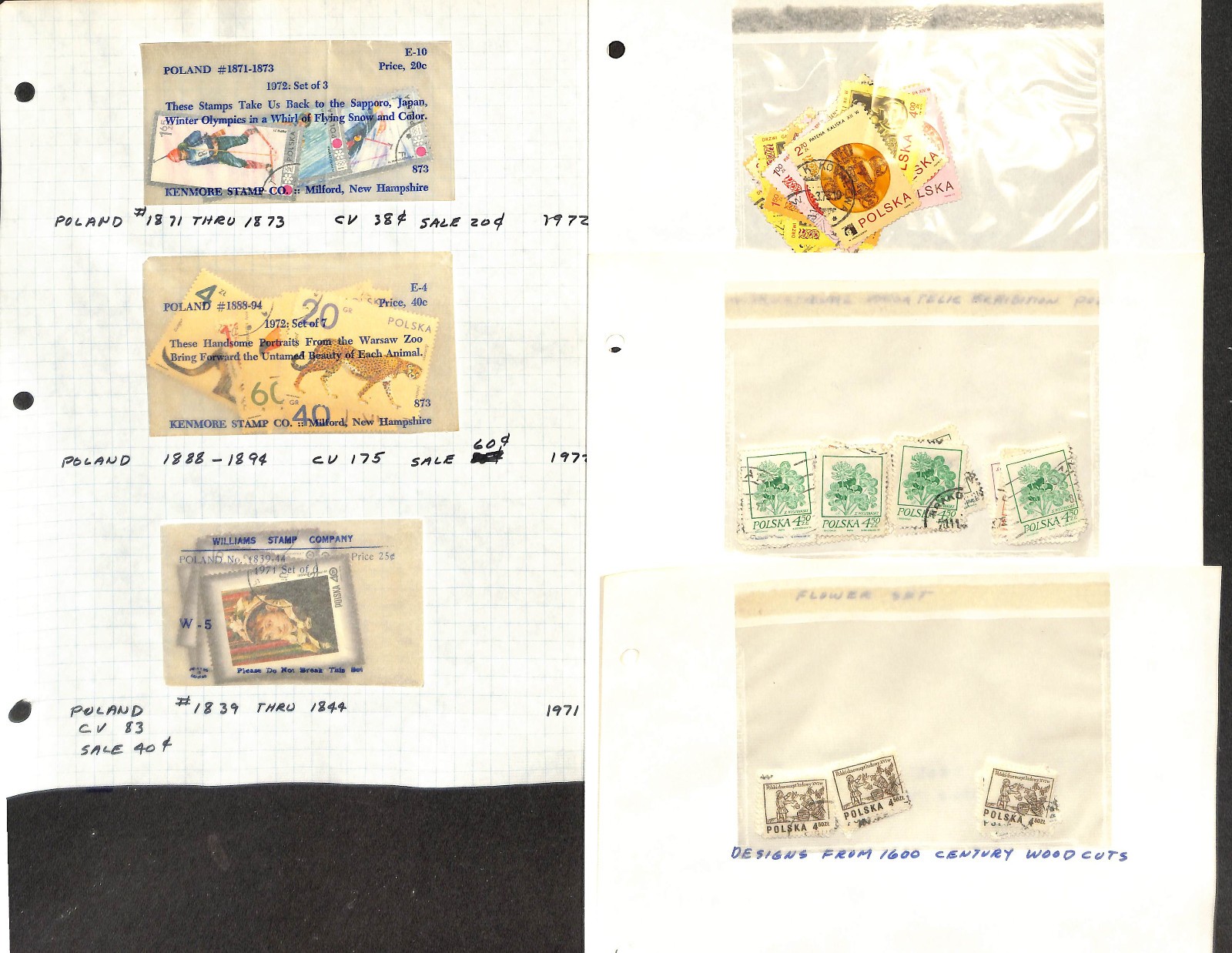 Poland Stamp Collection on 30 Pages, Neatly Identified (CB)