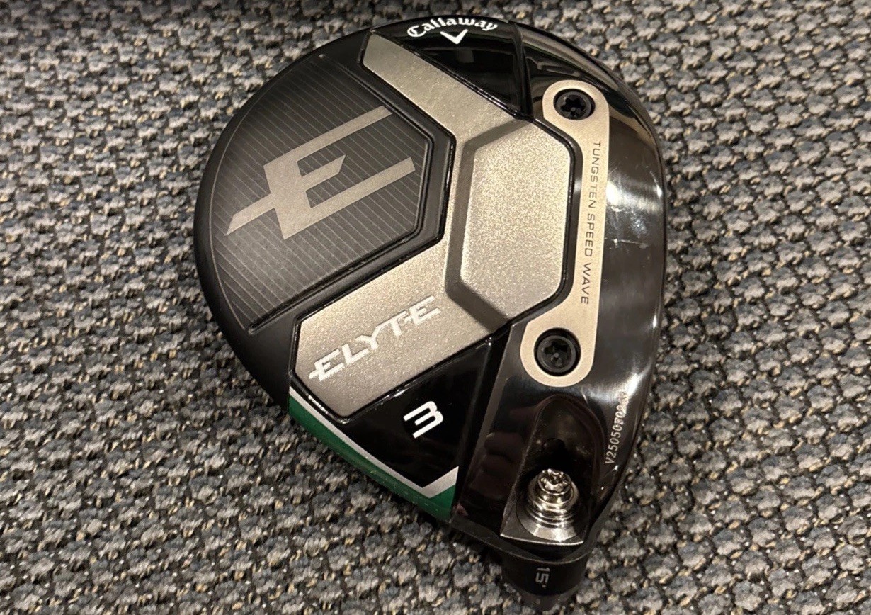 Callaway Elyte Fairway Wood Head Only 15* 3 Wood Head Only RH 3-WOOD ELITE 3W