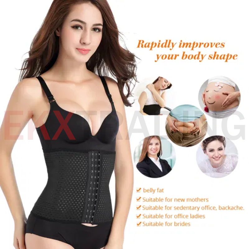 Corset Waist Trainer Training Shaper Body Shapewear Underbust Cincher Tummy Belt