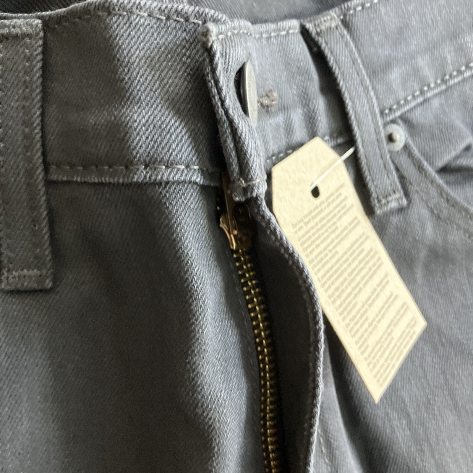 NWT Men’s Levis 541 Athletic Taper Taper Stretch Very Dark Gray Jeans 33”x32”