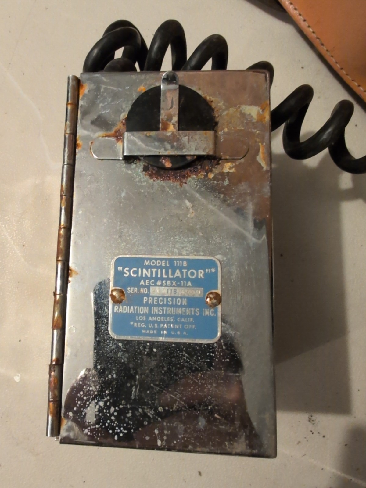 VTG AS-IS Precision Scintillator Chrome Ray Gun Radiation Detector Ghost Quack