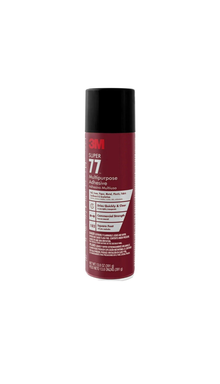 3M Super 77 Multipurpose Spray Adhesive, 13.8 oz -