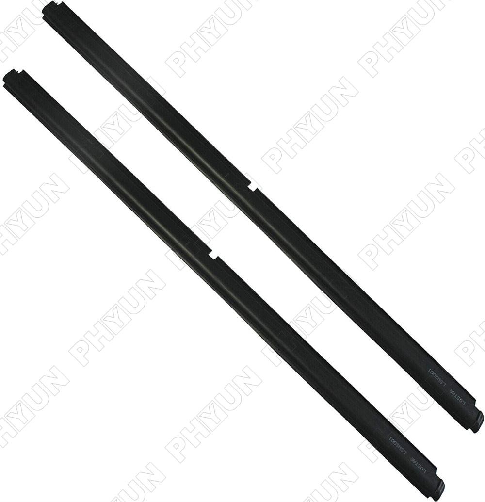 4 x Front&Rear Outer Window Seal Weatherstrip Trim For Jeep Grand Cherokee 99-04