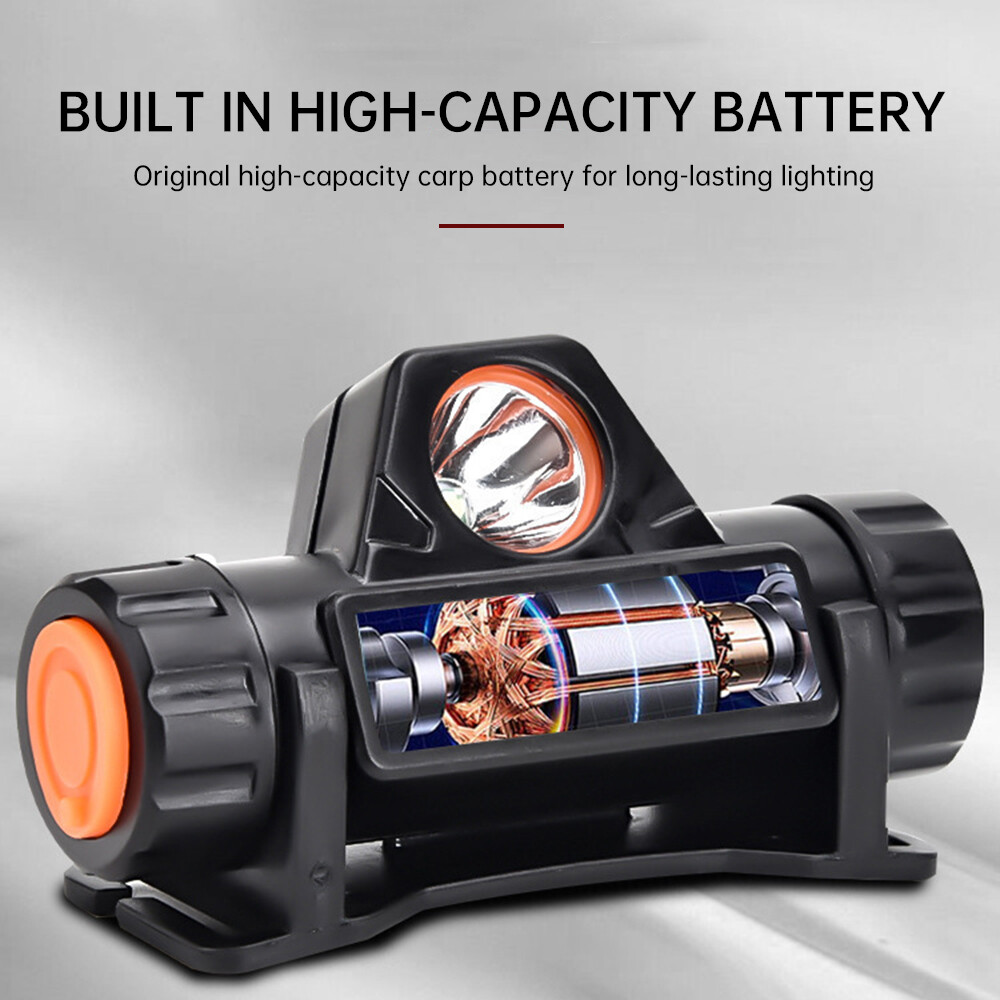 Automatic Dimming Headlight For Welding Helmet USB Charging 2-Purpose Light New