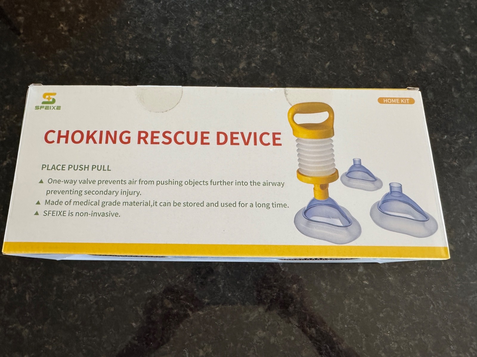 Portable Home Kit -First Aid Anti-Choke- Training-Pediatric & Adults - SEALED