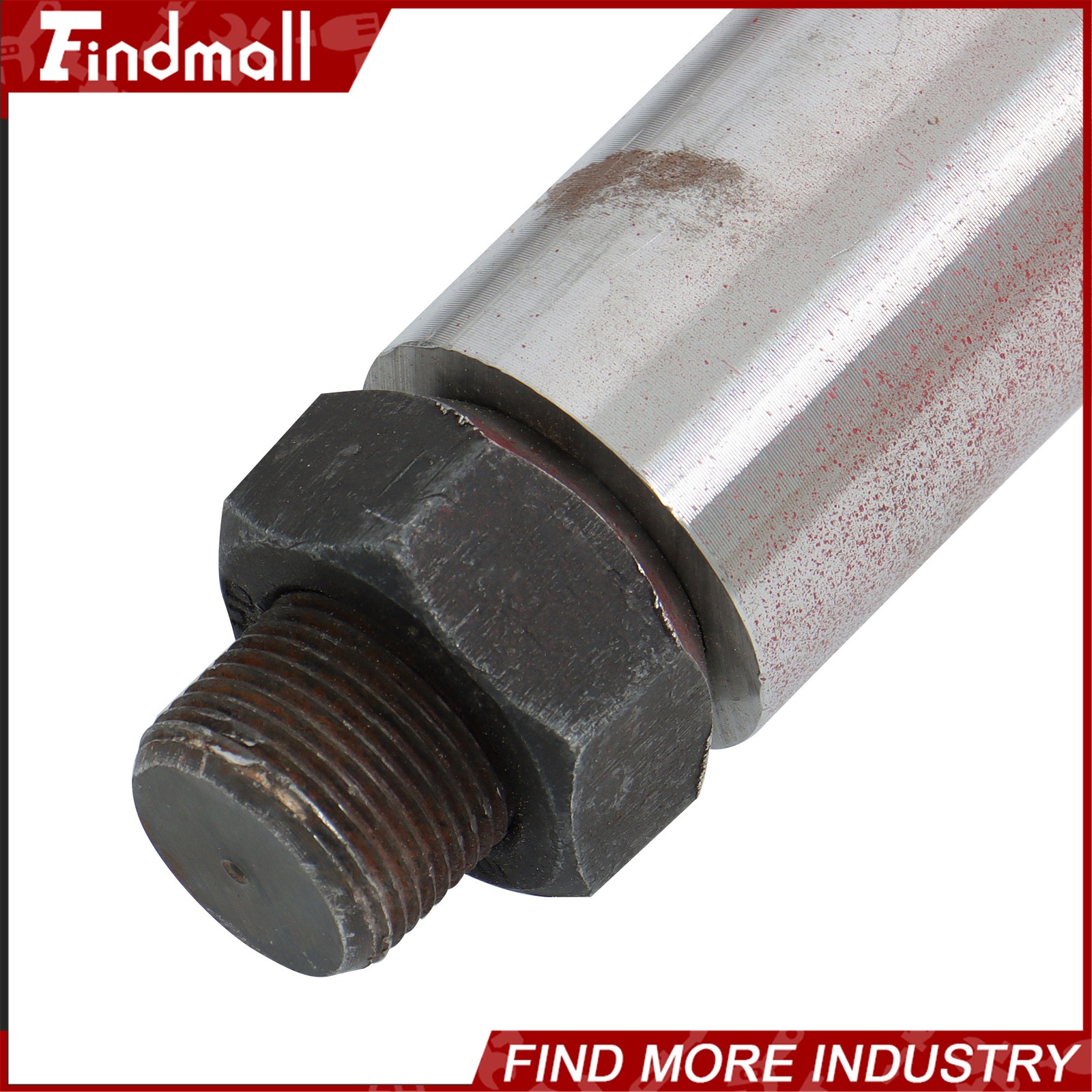 2-Pack Red Hay Bale Spear 49" 4500 lbs Capacity Spike Fork For Loaders Tractors