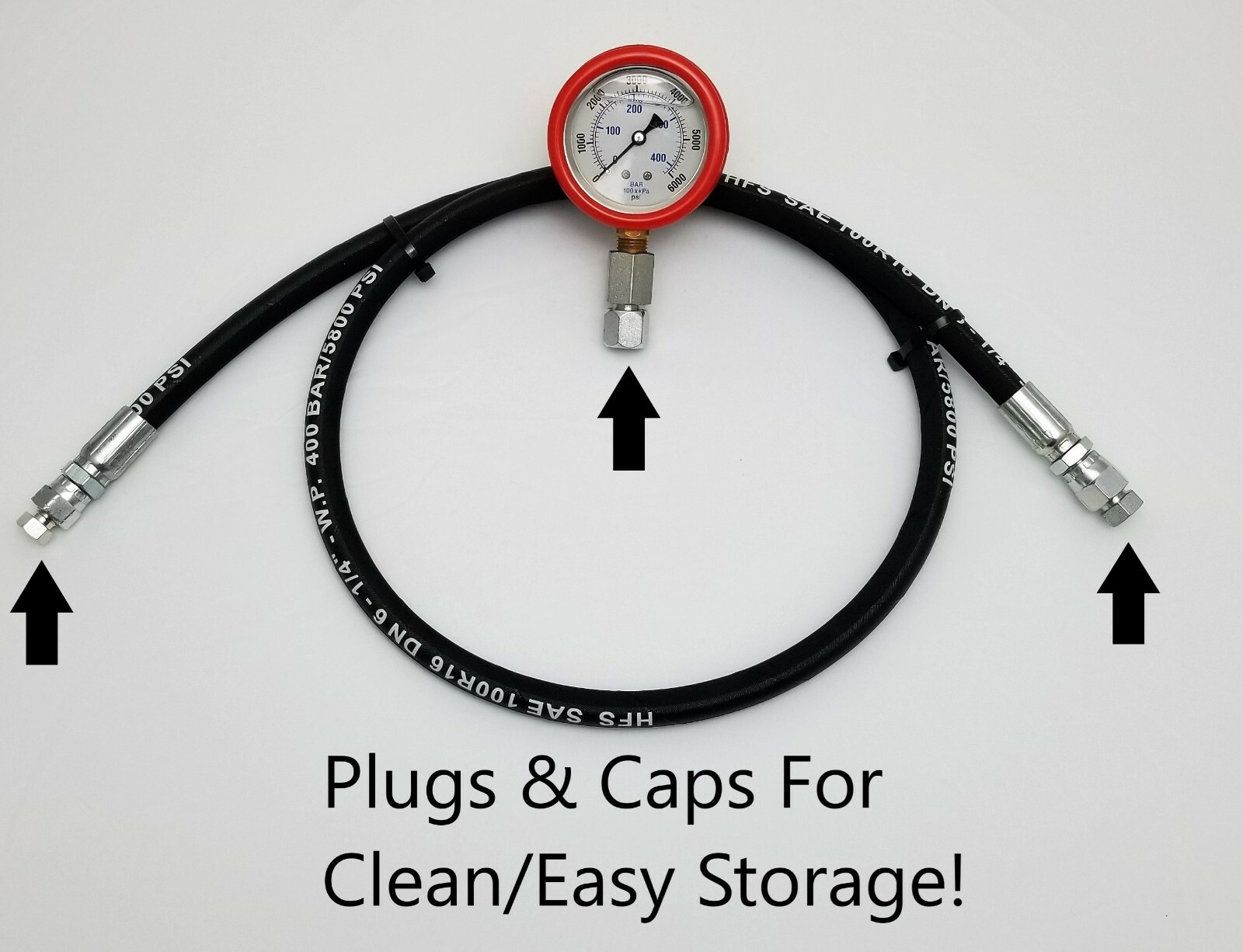 International DT466E DT530 Hpop Test Tool Kit, High Pressure Oil & Air Leak Set