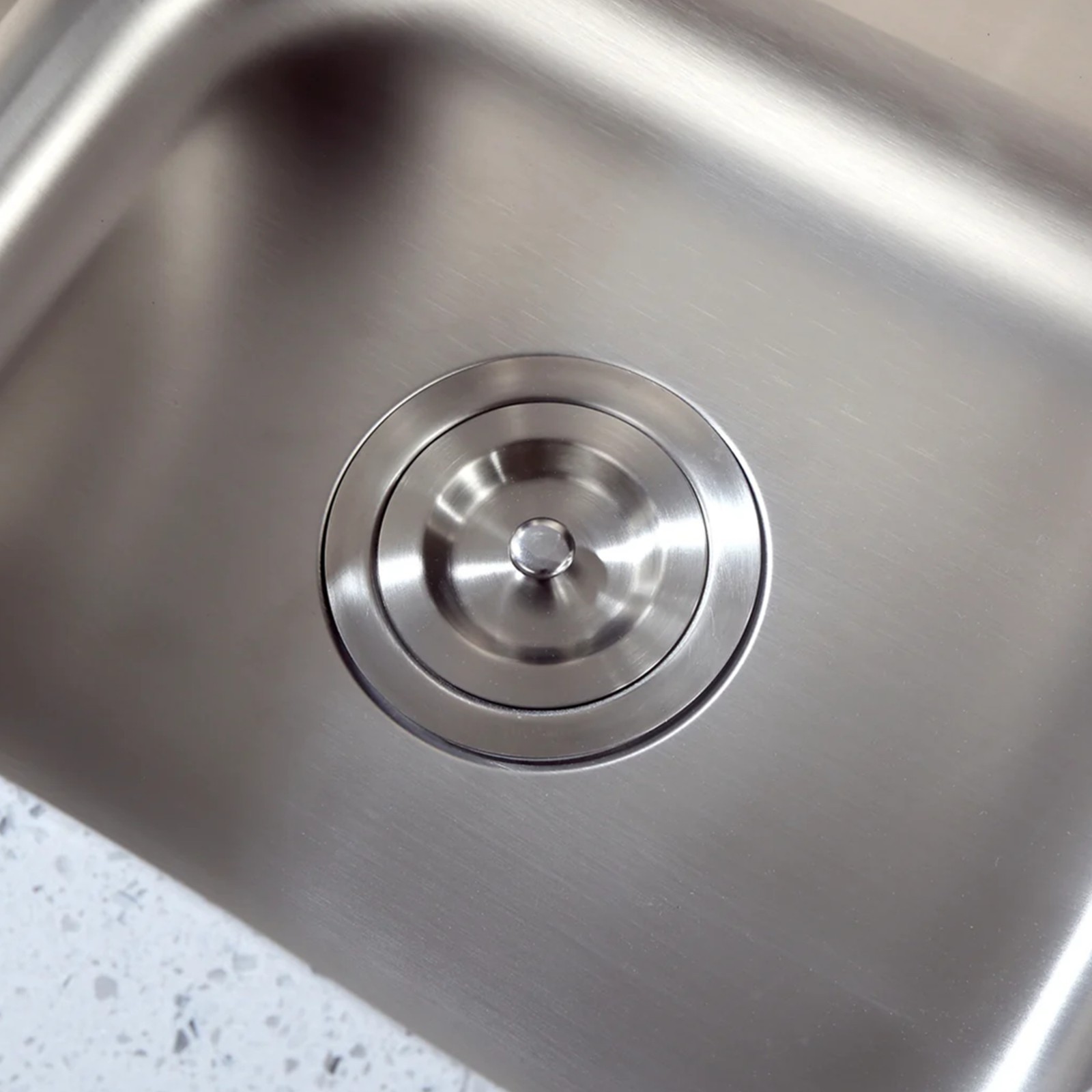 Stainless Steel Kitchen Sink Strainer with Removable Deep Basket & Sealing Lid –