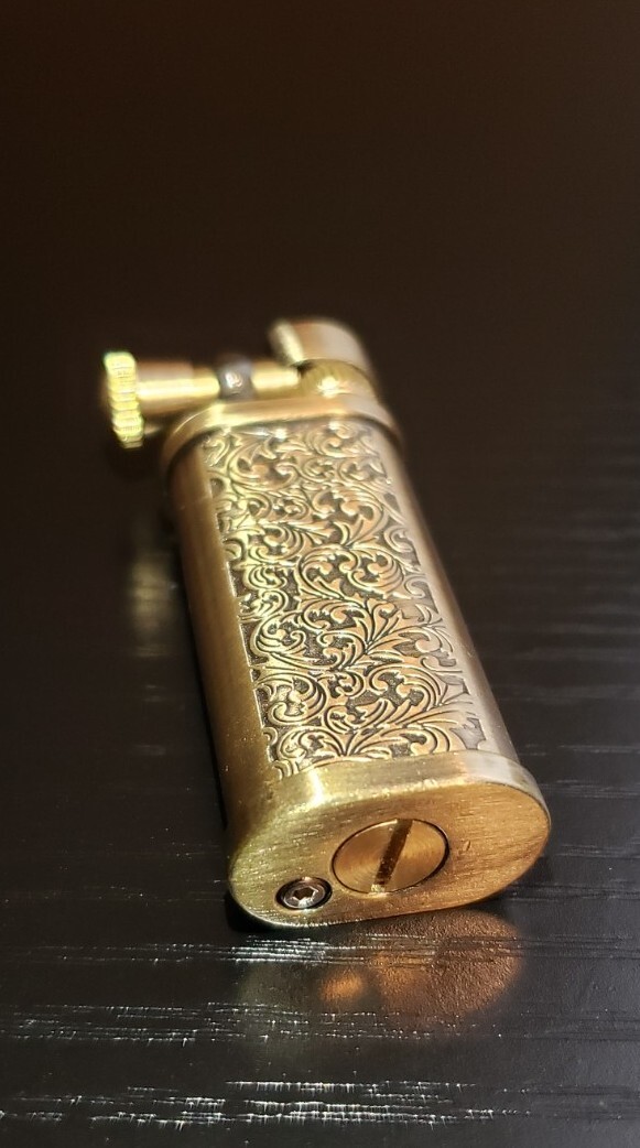 VINTAGE RETRO STYLE ROLLER LIGHTER Trench Retro Fuel Saving Lighter O Ring USA