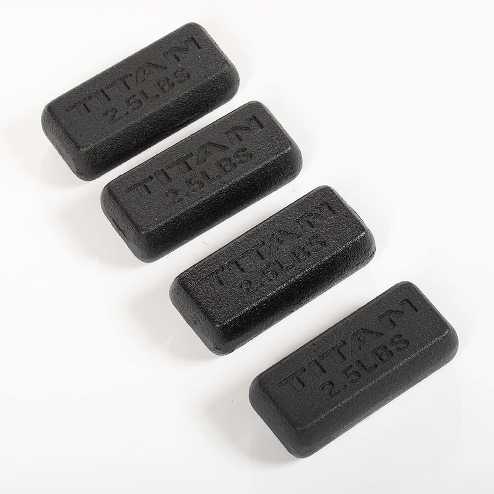 Titan Fitness Elite Series 50 LB Adjustable Weight Vest, (20) 2.5 LB Ingots