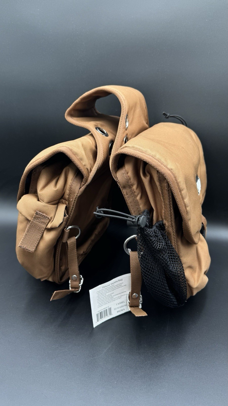 CASHEL Deluxe Brown Saddle Bag (SB-DX-BRN-II)